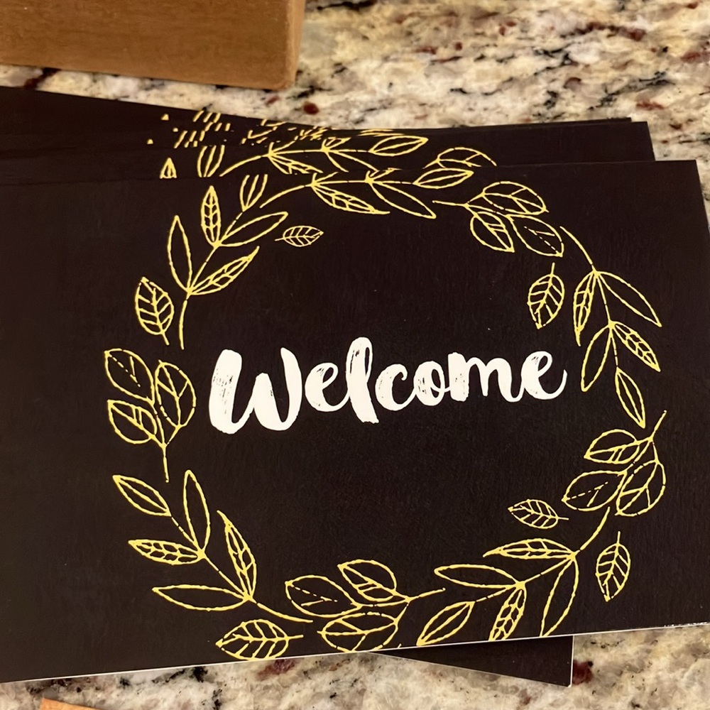 Assorted Welcome Cards and Envelopes Set of 48 Business Stationary Minimalist - Picture 7 of 7